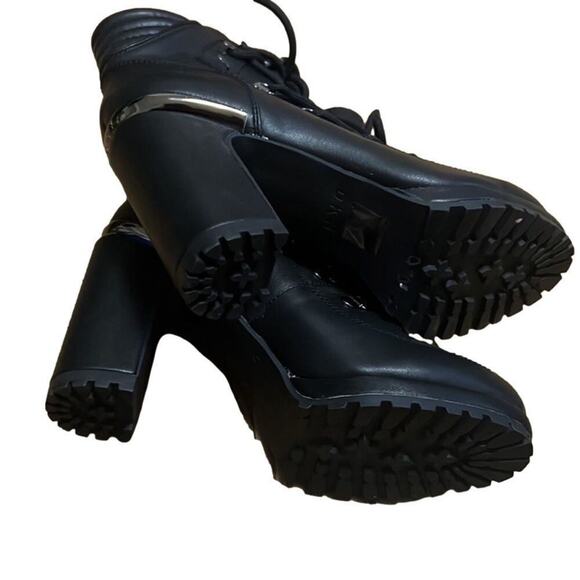 DKNY LENNI LACE UP BOOTS SIZE 8 1/2 M - Picture 4 of 6